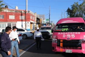 48 operativos en el transporte p&uacute;blico de Puebla por el Buen Fin