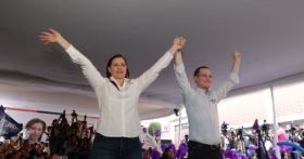 La seguridad de los poblanos es y ser&aacute; mi prioridad durante mi gobierno: Martha Erika.