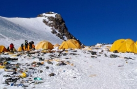 Expedici&oacute;n en el Everest.