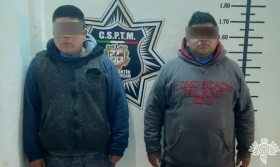 En San Mart&iacute;n, detienen a dos presuntos narcomenudistas